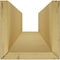 Ekena Millwork 3-Sided (U-beam) Sandblasted Endurathane Faux Wood Ceiling Beam, Premium Cherry, 8"W x 8"H  x 20'L BMSD3C0080X080X240ZY - alternate 5